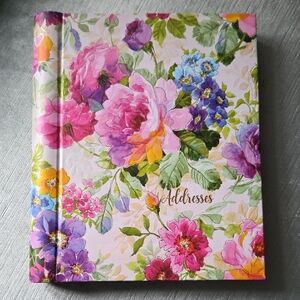 Address Book Multicolor Floral